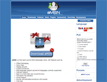 Tablet Screenshot of firewall.amsn-project.net